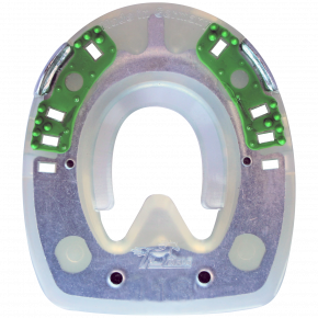 Duplo Straight Bar Shoe Clipped (closed metal Inlay)